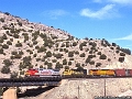 BNSF 888 at Abo Bridge 5 in March 1999